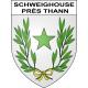 Stickers coat of arms Schweighouse près Thann adhesive sticker
