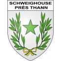 Stickers coat of arms Schweighouse près Thann adhesive sticker