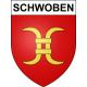 Stickers coat of arms Schwoben adhesive sticker