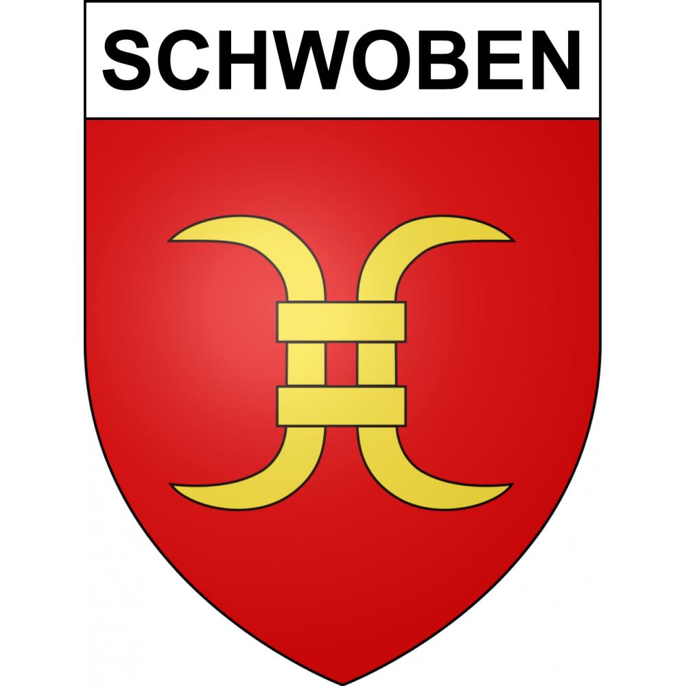 Stickers coat of arms Schwoben adhesive sticker