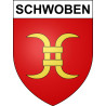 Stickers coat of arms Schwoben adhesive sticker