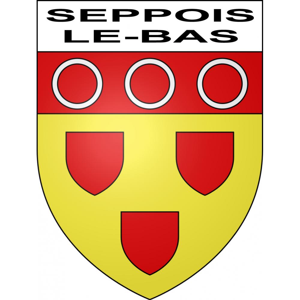 Baron 54 ville sticker blason écusson autocollant adhésif