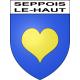 Stickers coat of arms Seppois-le-Haut adhesive sticker