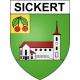 Sickert Sticker wappen, gelsenkirchen, augsburg, klebender aufkleber