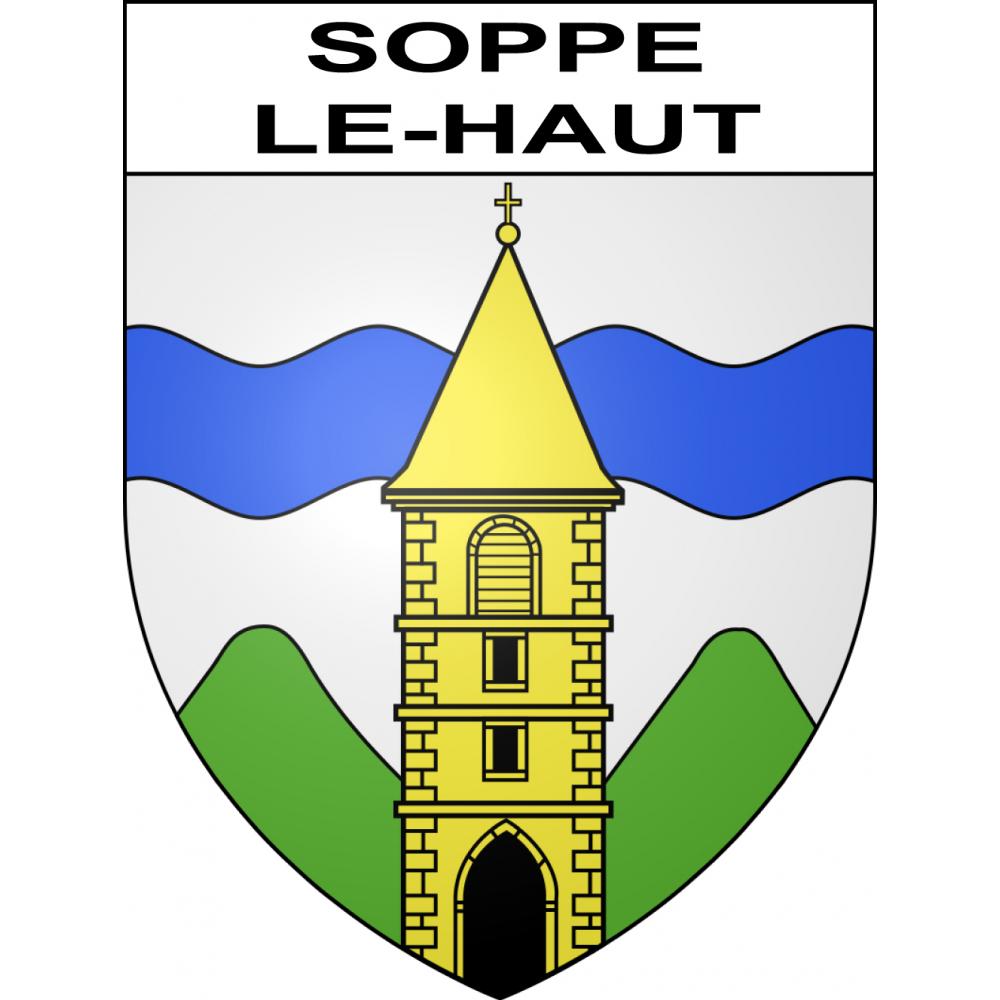Adesivi stemma Soppe-le-Haut adesivo