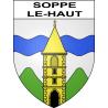 Stickers coat of arms Soppe-le-Haut adhesive sticker