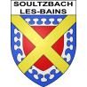 Soultzbach-les-Bains Sticker wappen, gelsenkirchen, augsburg, klebender aufkleber