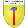 Stickers coat of arms Spechbach-le-Haut adhesive sticker