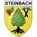 Steinbach Sticker wappen, gelsenkirchen, augsburg, klebender aufkleber
