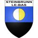 Steinbrunn-le-Bas Sticker wappen, gelsenkirchen, augsburg, klebender aufkleber