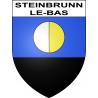 Steinbrunn-le-Bas 68 ville sticker blason écusson autocollant adhésif