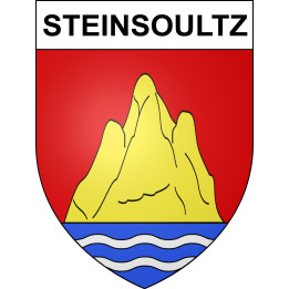 Stickers coat of arms Steinsoultz adhesive sticker