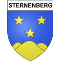 Pegatinas escudo de armas de Sternenberg adhesivo de la etiqueta engomada