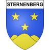 Sternenberg 68 ville sticker blason écusson autocollant adhésif