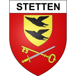 Stetten Sticker wappen, gelsenkirchen, augsburg, klebender aufkleber