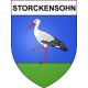 Stickers coat of arms Storckensohn adhesive sticker