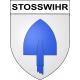 Stickers coat of arms Stosswihr adhesive sticker