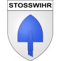 Stosswihr 68 ville sticker blason écusson autocollant adhésif