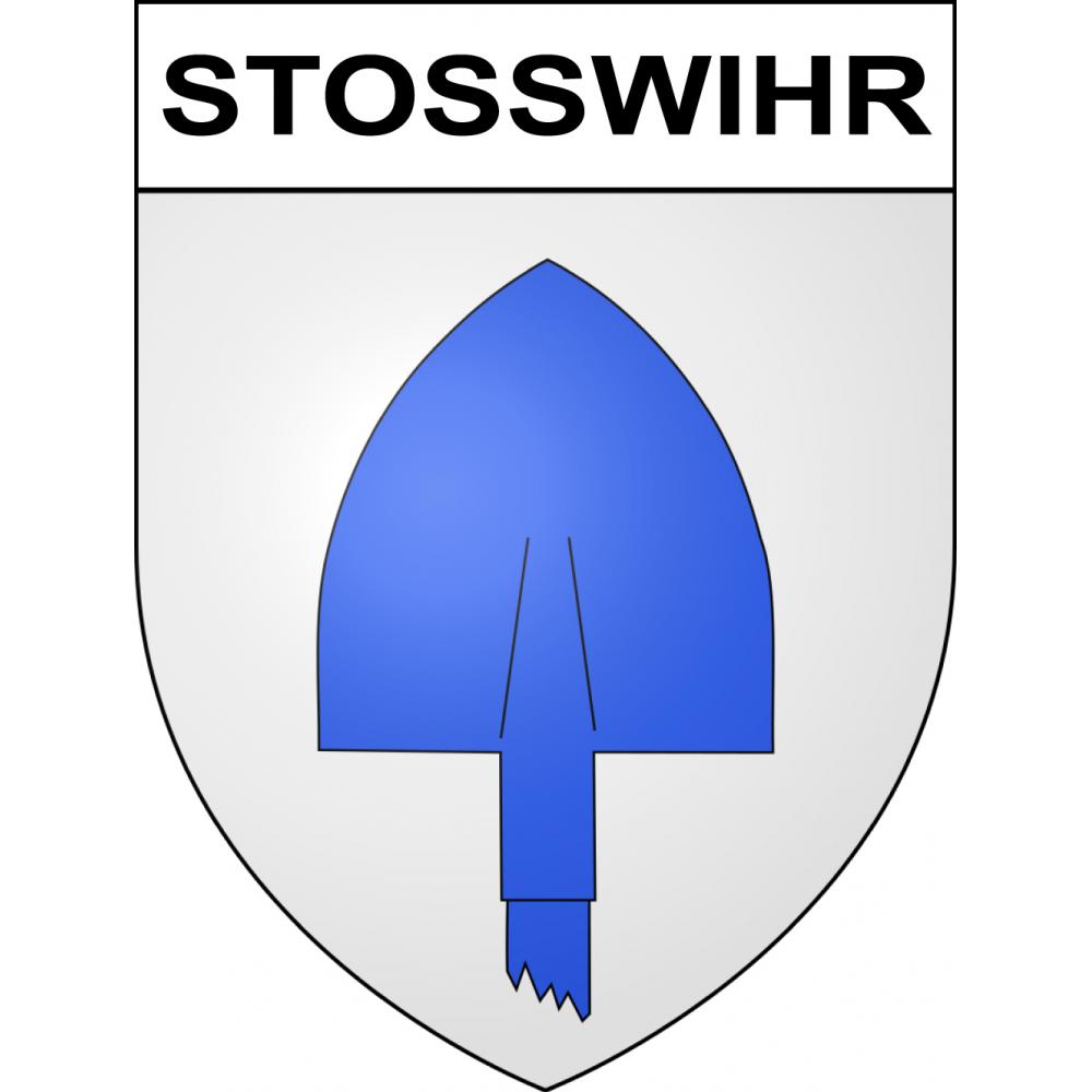 Stickers coat of arms Stosswihr adhesive sticker