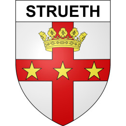 Stickers coat of arms Strueth adhesive sticker