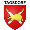 Stickers coat of arms Tagsdorf adhesive sticker