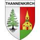 Thannenkirch 68 ville sticker blason écusson autocollant adhésif