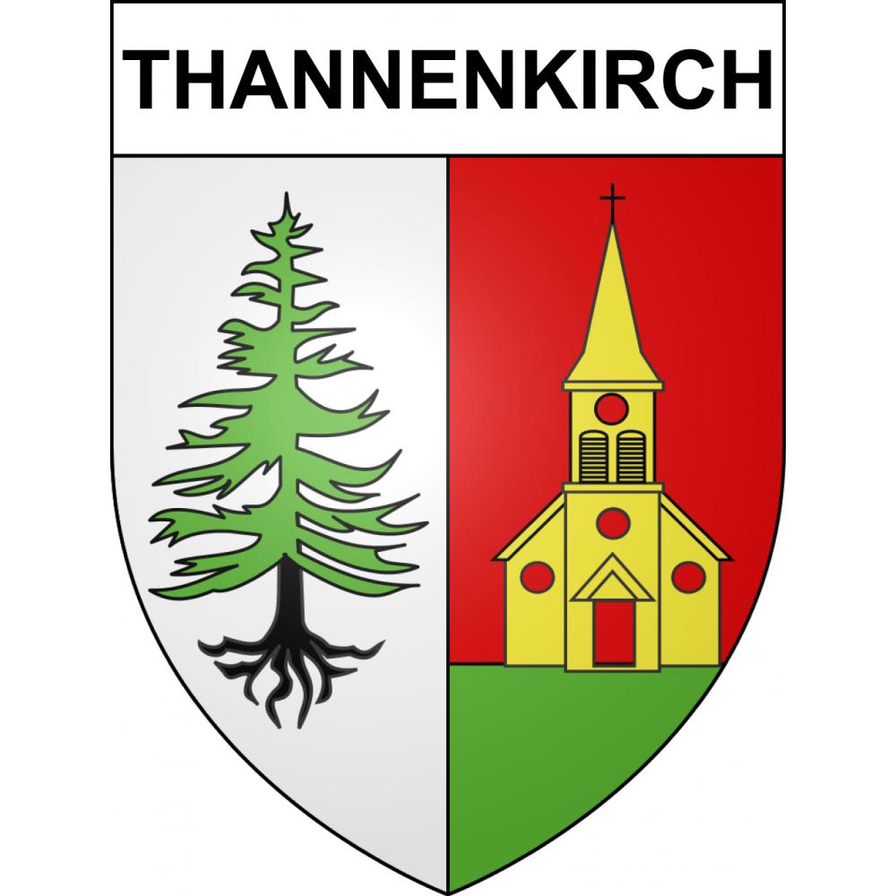 Thannenkirch 68 ville sticker blason écusson autocollant adhésif