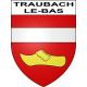 Traubach-le-Bas 68 ville sticker blason écusson autocollant adhésif