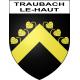 Traubach-le-Haut Sticker wappen, gelsenkirchen, augsburg, klebender aufkleber
