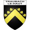 Stickers coat of arms Traubach-le-Haut adhesive sticker