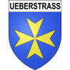 Stickers coat of arms Ueberstrass adhesive sticker