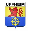 Stickers coat of arms Uffheim adhesive sticker
