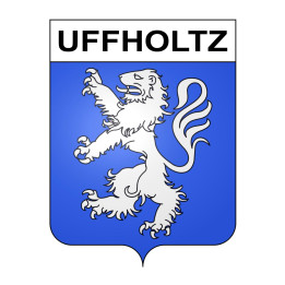 Uffholtz Sticker wappen, gelsenkirchen, augsburg, klebender aufkleber