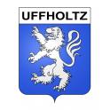 Uffholtz 68 ville sticker blason écusson autocollant adhésif