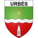Adesivi stemma Urbès adesivo