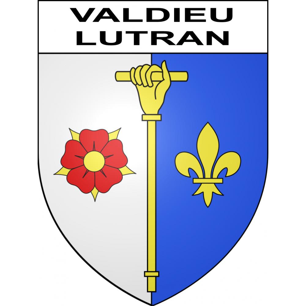 Adesivi stemma Valdieu-Lutran adesivo