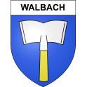 Stickers coat of arms Walbach adhesive sticker