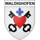 Stickers coat of arms Waldighofen adhesive sticker