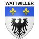 Wattwiller 68 ville sticker blason écusson autocollant adhésif