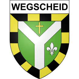Stickers coat of arms Wegscheid adhesive sticker