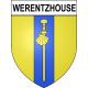 Werentzhouse 68 ville sticker blason écusson autocollant adhésif
