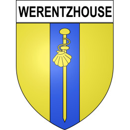 Stickers coat of arms Werentzhouse adhesive sticker