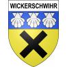 Wickerschwihr Sticker wappen, gelsenkirchen, augsburg, klebender aufkleber