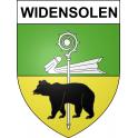 Widensolen Sticker wappen, gelsenkirchen, augsburg, klebender aufkleber