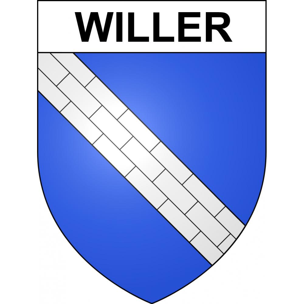 Stickers coat of arms Willer adhesive sticker