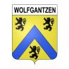 Adesivi stemma Wolfgantzen adesivo