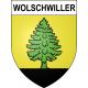 Stickers coat of arms Wolschwiller adhesive sticker