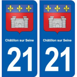 21 Talant blason autocollant plaque stickers ville