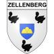 Stickers coat of arms Zellenberg adhesive sticker