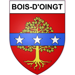 Adesivi stemma Bois-d'Oingt adesivo